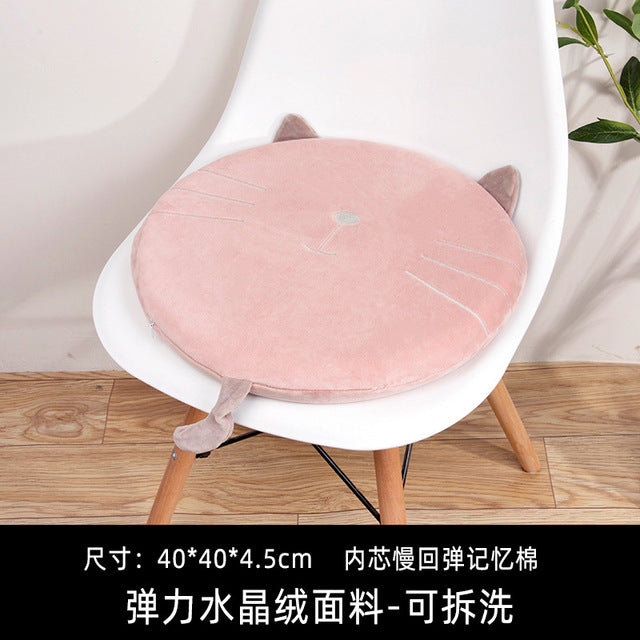 Round Cartoon Tatami Cushion