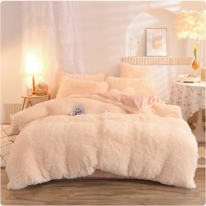 Plush Velvet Bedding Set