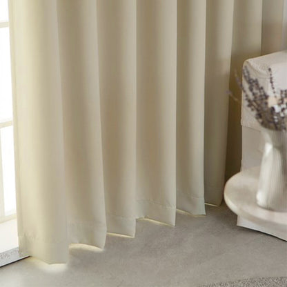 Nordic Minimalist Curtains with Heat Insulation