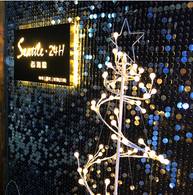 Star Tree Lamp, Christmas Tree Floor Decoration Light