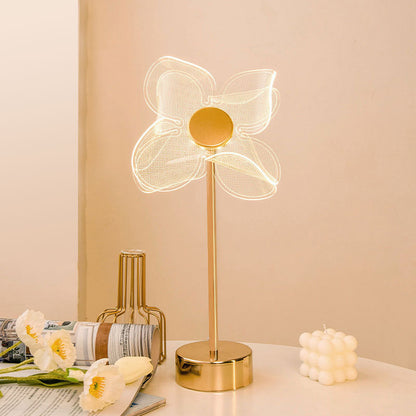 Butterfly and Floral Night Light — Touch or Remote Dimming