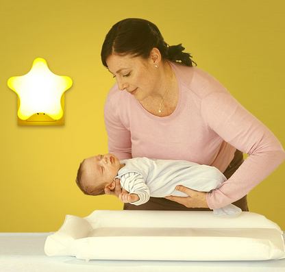 Plug-in Remote Control Night Light — Yellow or White