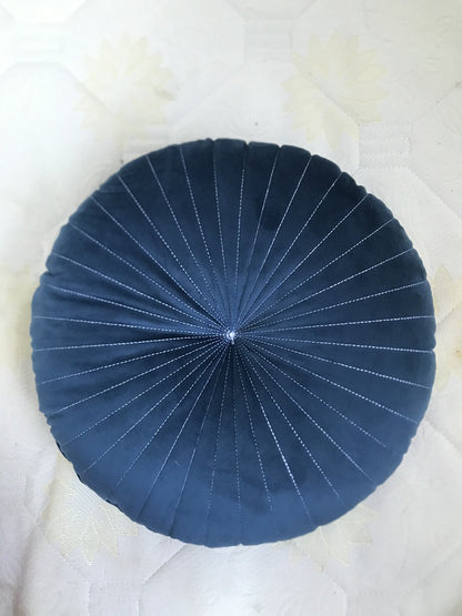 Nordic Solid Color Velvet Pumpkin Pillow