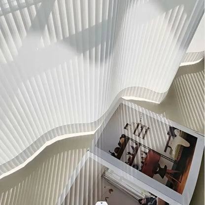 Airy White Sheer Curtain