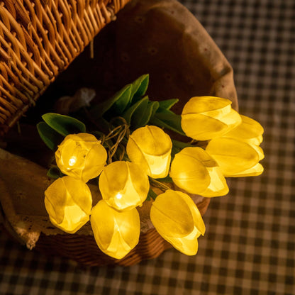 Illuminated Tulip Bouquet