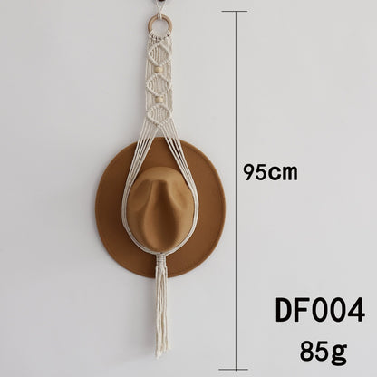Hand-woven Nordic Style Multi-layer Hat Storage Rack