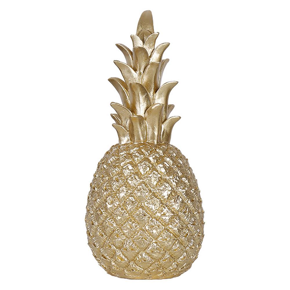 Gold Pineapple Resin Ornament