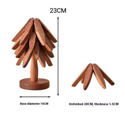 Wooden Tree Heat-Resistant Mat