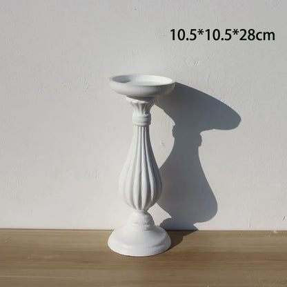 Sculpted Pedestal Candle Holder