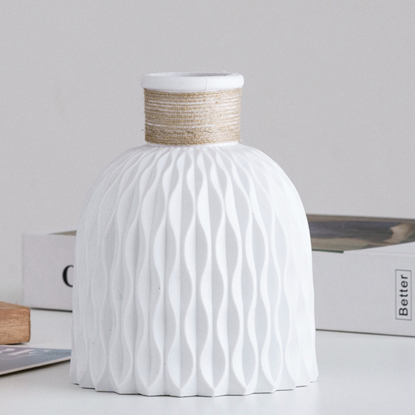 Fluted Accent Vase