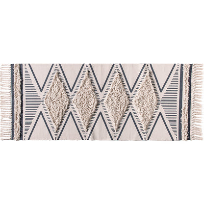 Linework Fringe Rug