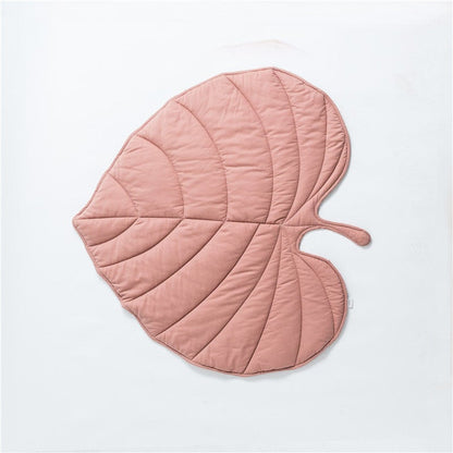 Quilted Leaf Floor Mat