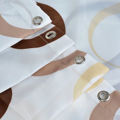 Halo Circle Shower Curtain