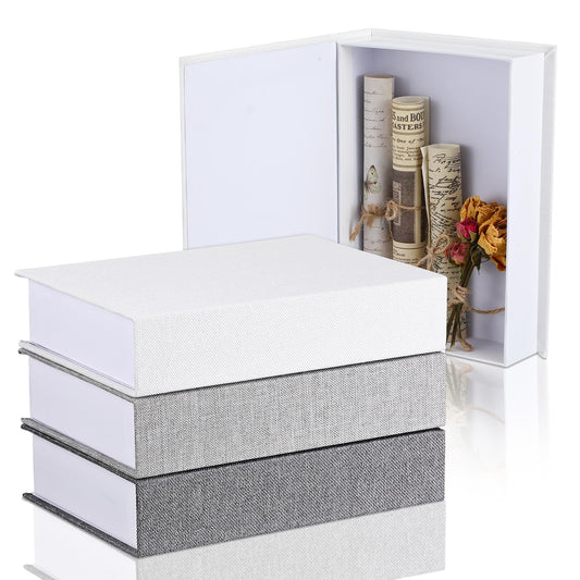 Tioncy 3 Pcs Neutral Storage Book