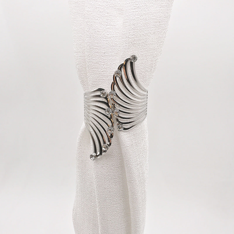 Winged Curtain Tieback Clip