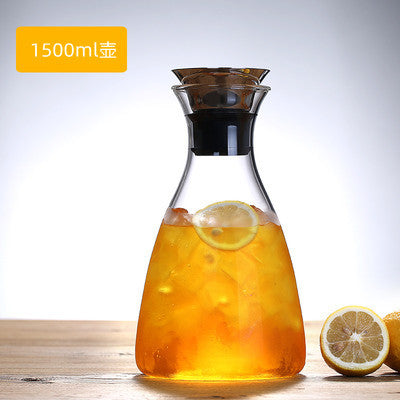 Tapered Glass Water Carafe