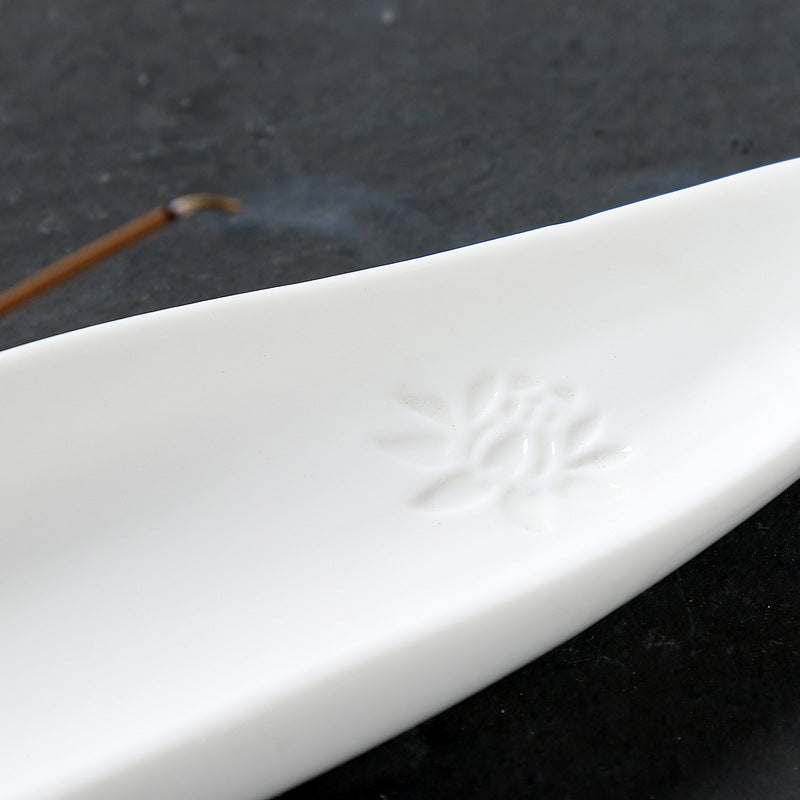Sculpted Ceramic Incense Holder