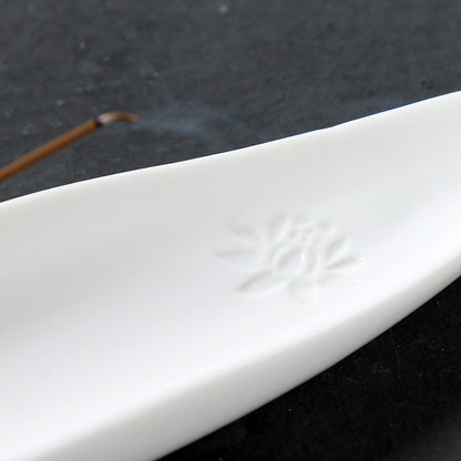 Sculpted Ceramic Incense Holder