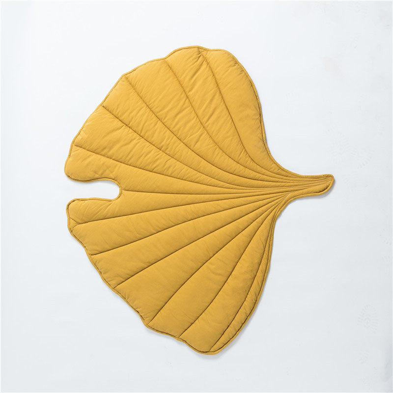 Quilted Leaf Floor Mat