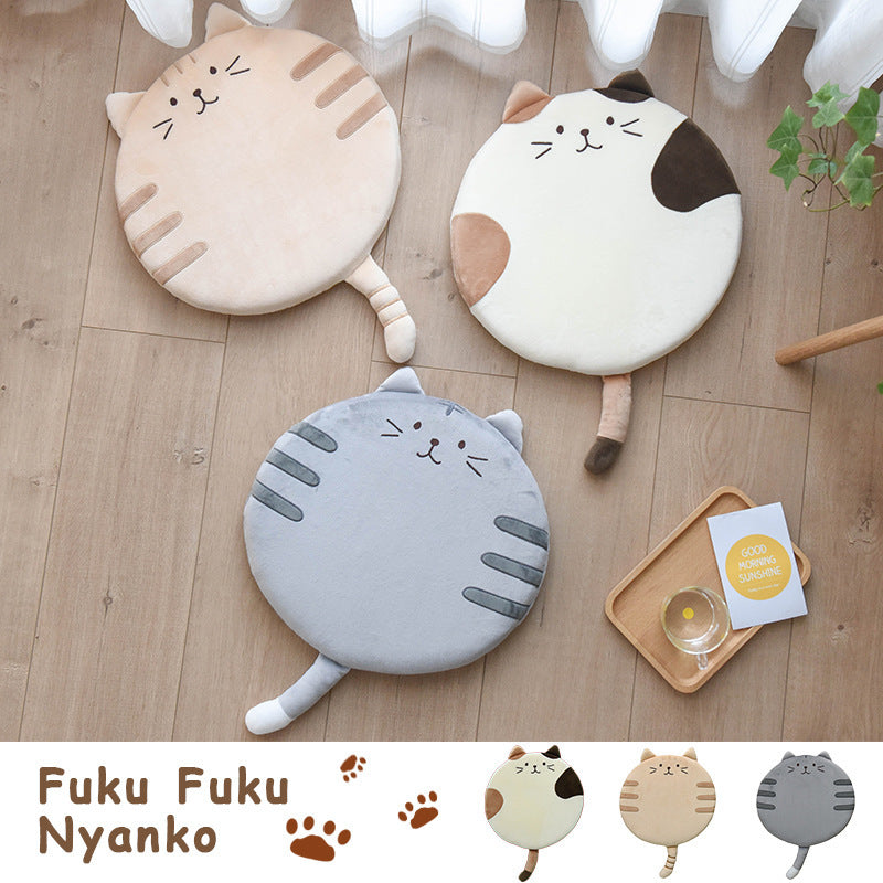 Round Cartoon Tatami Cushion