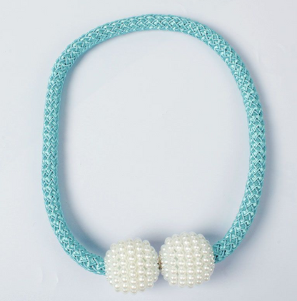 Braided Magnetic Curtain Tiebacks