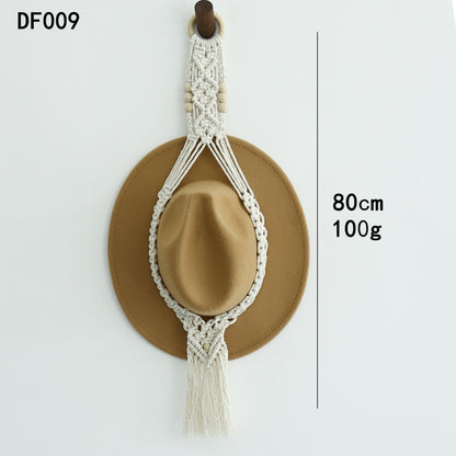 Hand-woven Nordic Style Multi-layer Hat Storage Rack