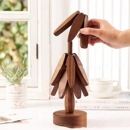 Wooden Tree Heat-Resistant Mat