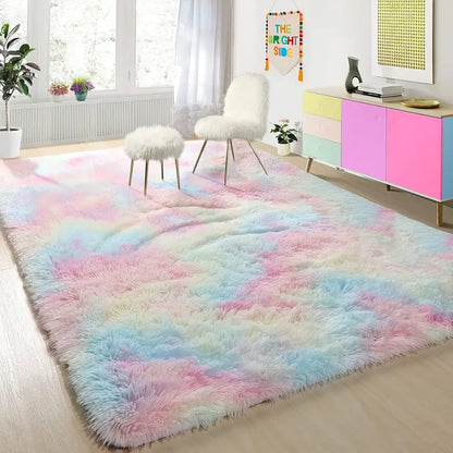 Large Ultra Soft Non-Slip Fluffy Area Rug for Home
