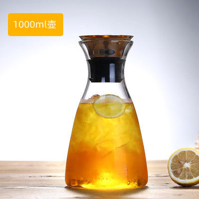 Tapered Glass Water Carafe