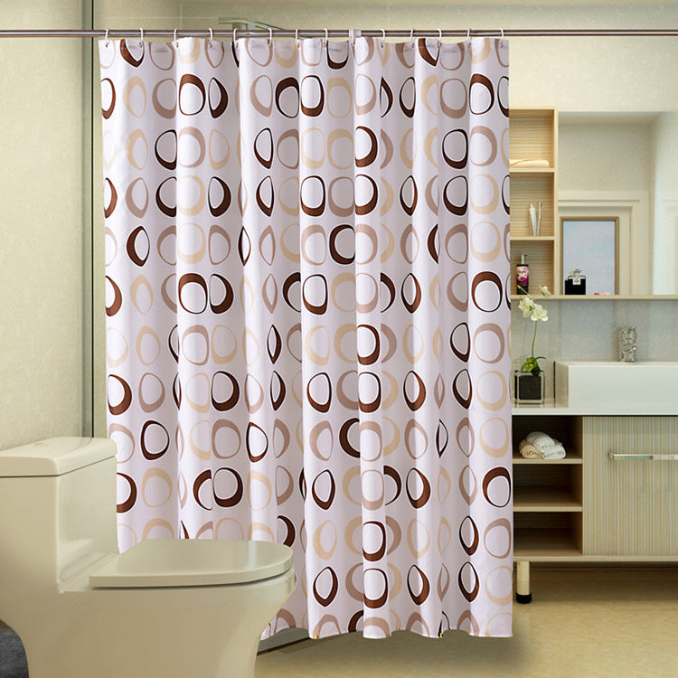 Halo Circle Shower Curtain