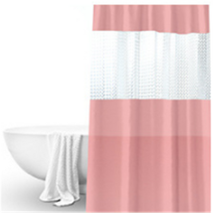 Colorblock Shower Curtain