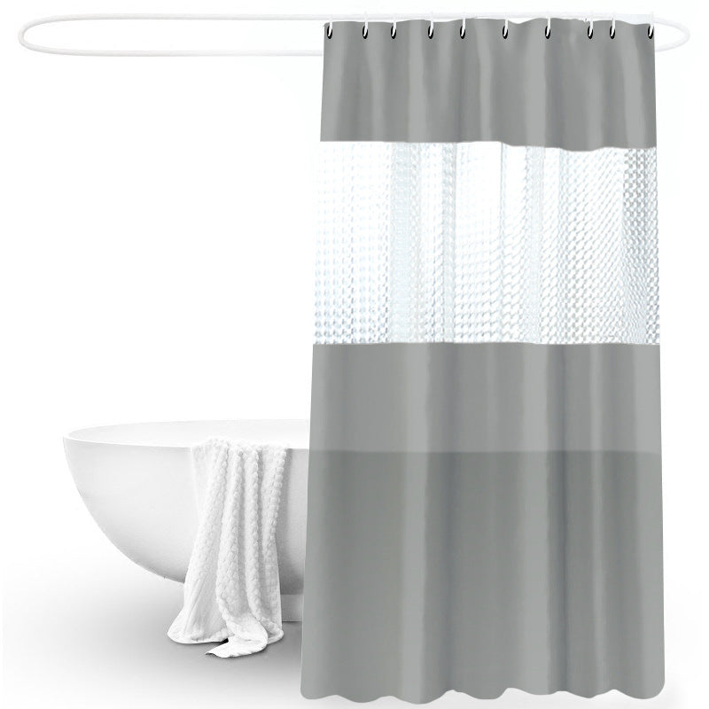 Colorblock Shower Curtain