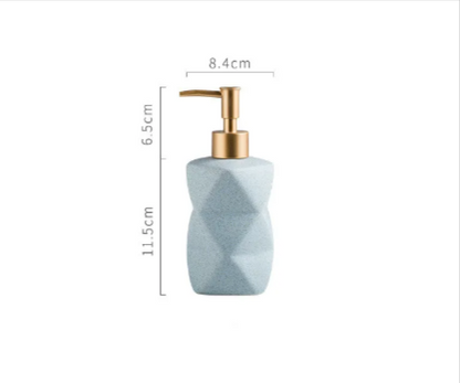 Sculpted Ceramic Soap Dispenser