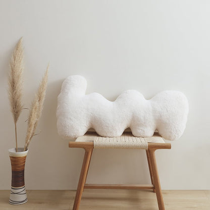 Velvet Shaped Accent Pillow