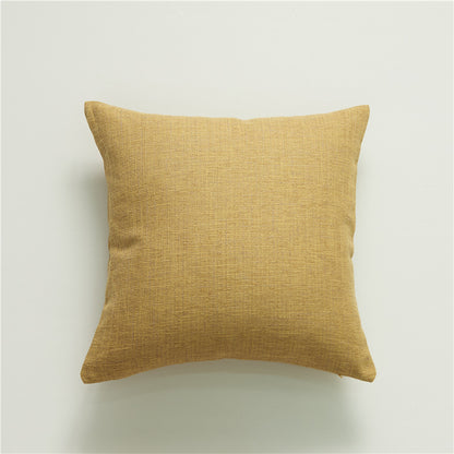 Linen Tassel Pillow Cover