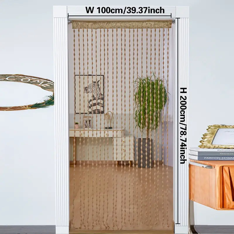 Cascade Beaded Doorway Curtain