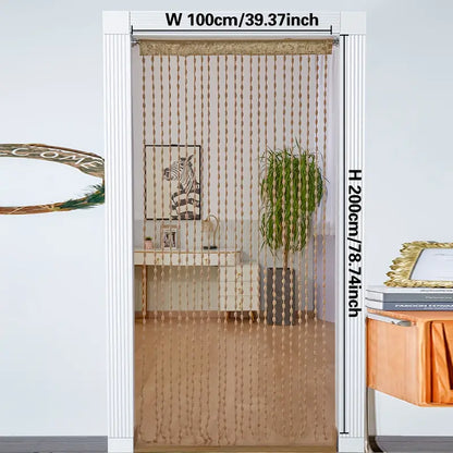 Cascade Beaded Doorway Curtain