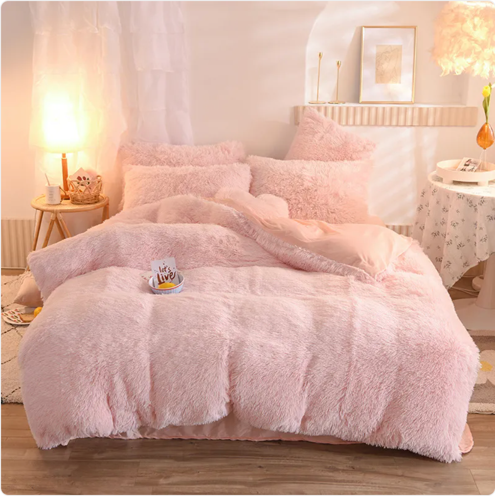 Plush Velvet Bedding Set