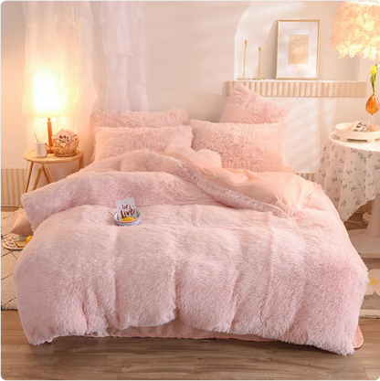 Plush Velvet Bedding Set
