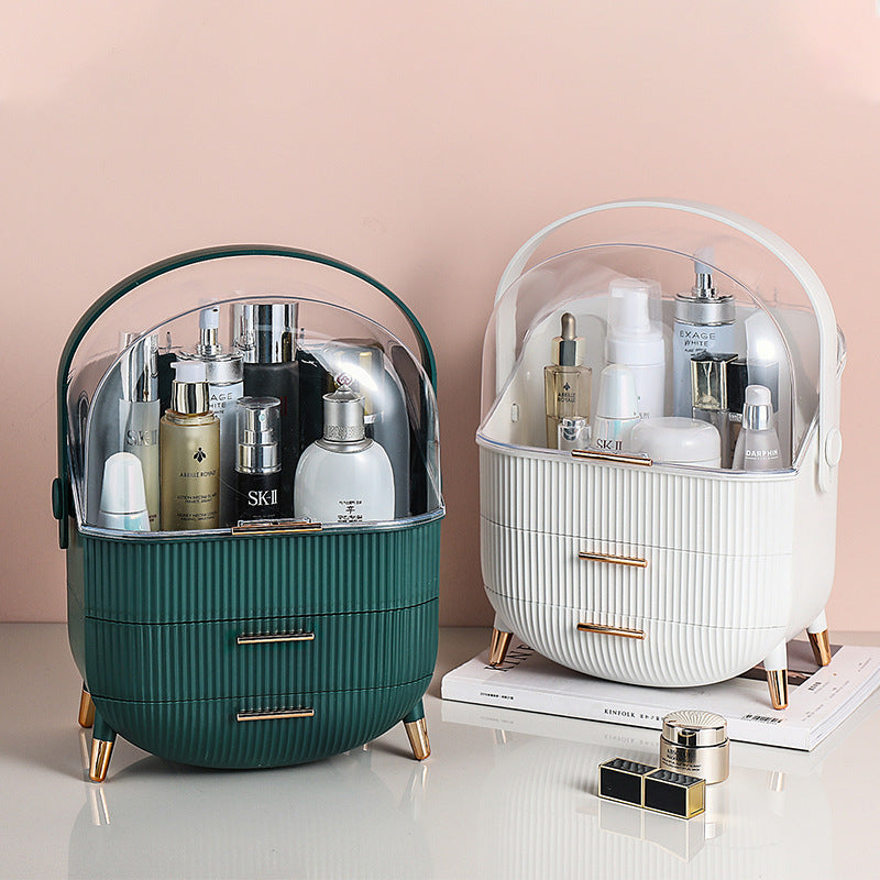 Nordic Large Capacity Waterproof Makeup Organizer Box