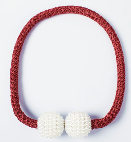 Braided Magnetic Curtain Tiebacks