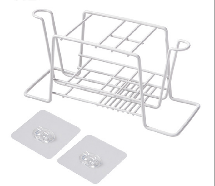 Wall-Mounted Toothbrush Organizer