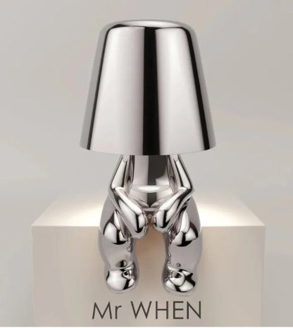 Thinker Sculptural Table Lamp