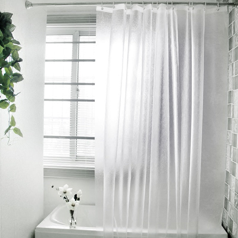 Transparent Waterproof EVA/PEVA Shower Curtain with Magnets