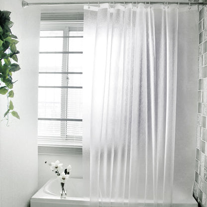 Transparent Waterproof EVA/PEVA Shower Curtain with Magnets