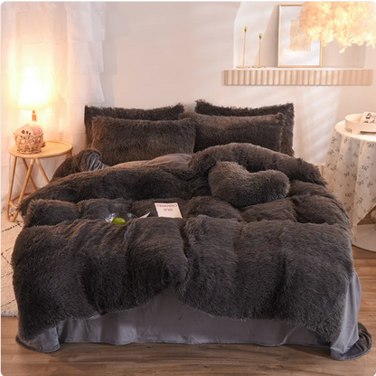 Plush Velvet Bedding Set