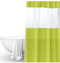 Colorblock Shower Curtain