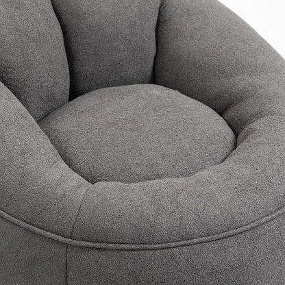 Bean Bag Sofa Chair With Footrest