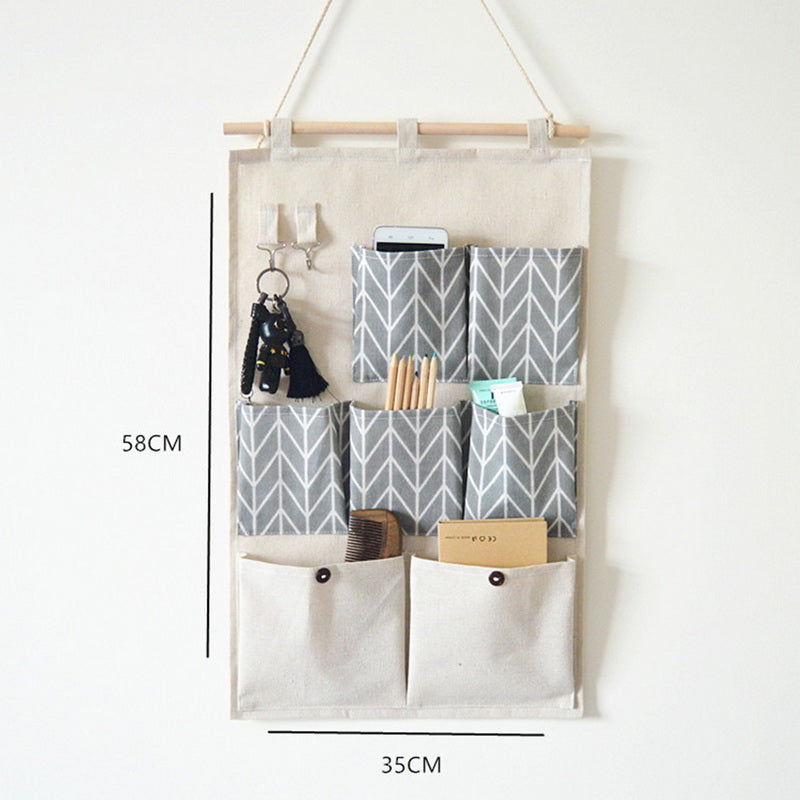 Nordic Multi-Purpose Hanging Storage Bag with 7 Pockets