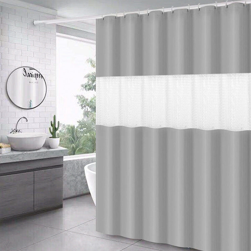 Colorblock Shower Curtain